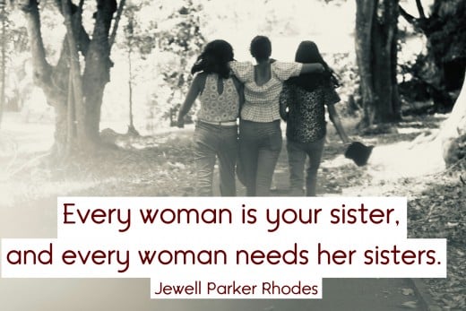 All sisters deserve love, respect.  compassion and forgiveness.