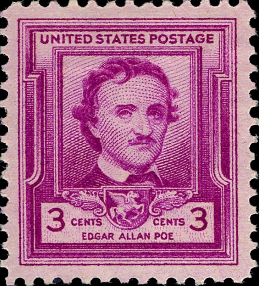 Edgar Allan Poe Commemorative Stamp 