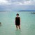 Clear blue waters. Clear blue waters.