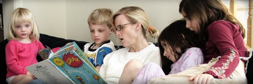 Reading is a great way to engage your child's imagination and help their language skills.