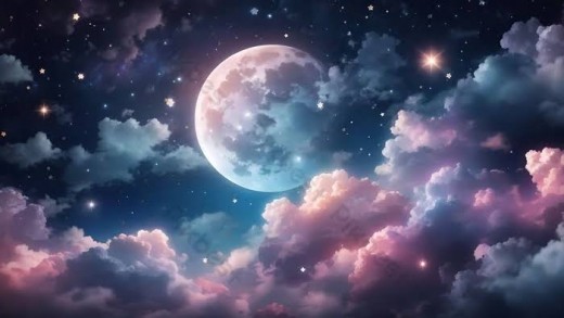 Enchanted night sky 