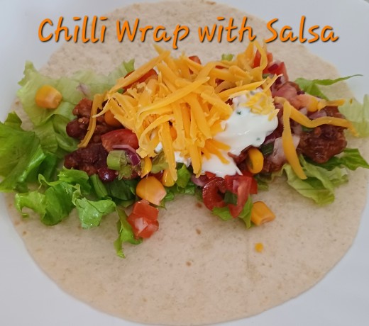 Chilli Beef Wrap