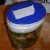 Use a piece of tape to note the date of pickling Use a piece of tape to note the date of pickling