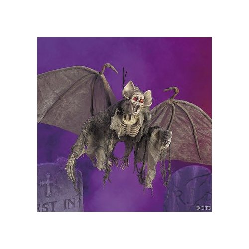 Scary Halloween bat decoration