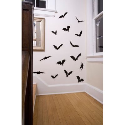 Halloween vinyl bats