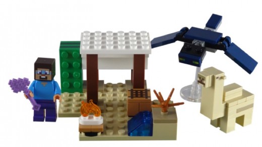 LEGO Minecraft Steve's Desert Expedtion 21251 Complete Set