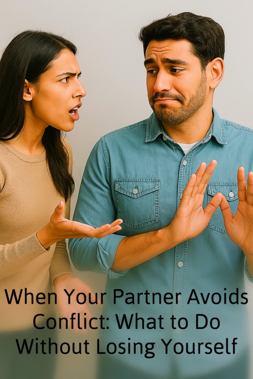 Loving someone who avoids conflict? Learn how to communicate with a partner who shuts down emotionally, protect your voice, and build real connection without chasing or giving up your needs.