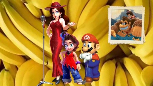Could that be Pauline and Mario's daughter? Nope! That's the same Pauline, now in pocket size!