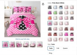 Polka Dot Teen Bedding & Bedroom Makeover Ideas