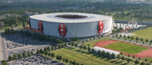 An artistic impression of the Talanta stadium