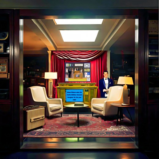 Electronics showcasing the brilliance of Zenith, RCA, Magnavox, Curtis Mathes, and so many others. I envisioned themed rooms that not only displayed the technology but recreated the living spaces of each era, capturing the era. 