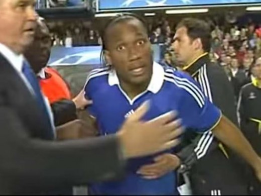 An image all too familiar to Chelsea fans… 