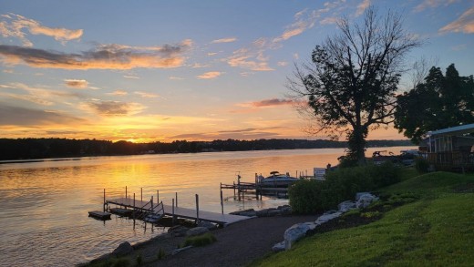 What lurks beneath the placid waters of Silver Lake? Largemouth bass probably.