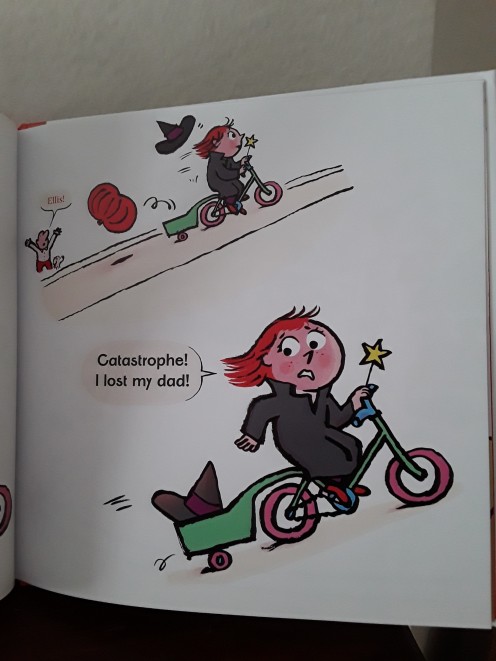 Dad fell from the wagon!