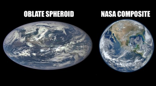 Meta AI says that the Earth looks closer to the photo on the left and that the image on the right is not accurate.