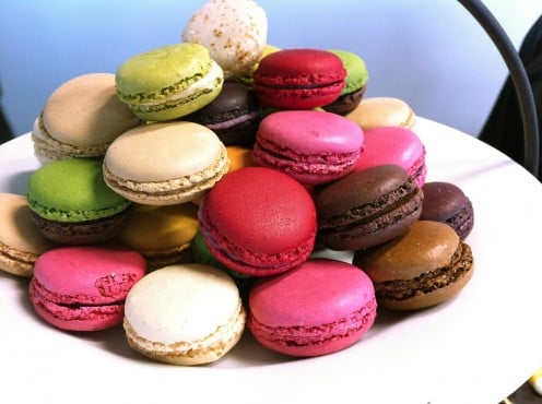 French Macarons for the first day of class 