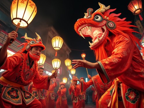 A Hungry Ghost Festival Performance
