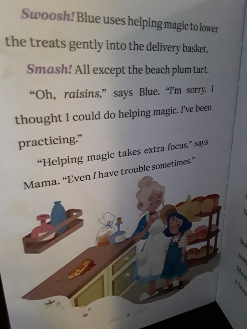 An accident with Blue's magic