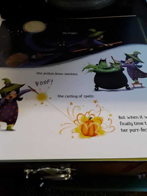 Casting spells for Halloween