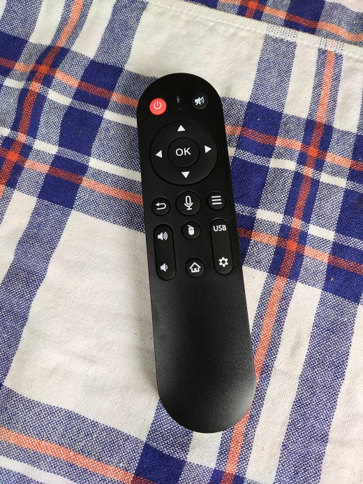The Bluetooth remote
