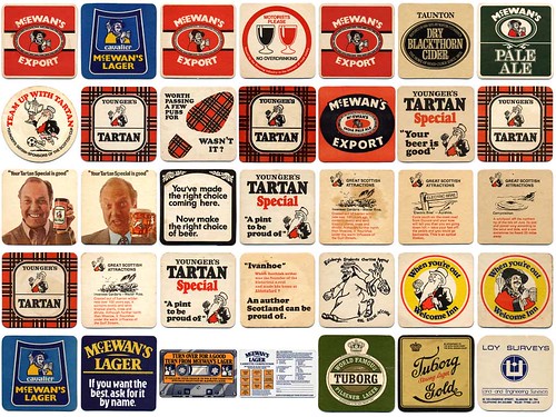 Despite the heroic efforts involved in collecting them, there's still no suitable laurels for beer mat collectors. Shame.