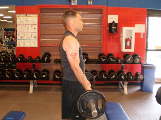 The start position 