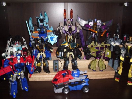 Robots, these are actually characters from Transformers my childhood cartton fave.