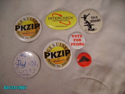 Buttons... in different designs and sizes.