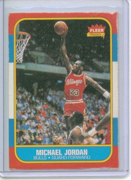 One of the most expensive trading card collection is that of Michael Jordan's
