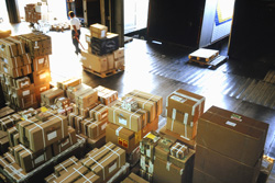 You will never see the warehouse that your products are sent from when you dropship your products to your customers.