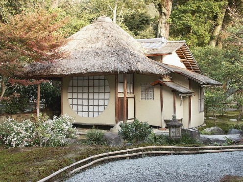 Traditional Style Tea House of Japan