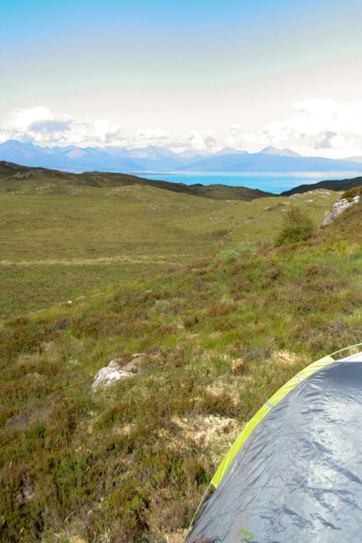 Looking towards Isle of Skye