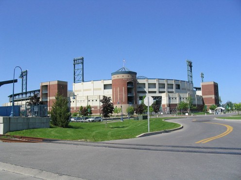 Alliance Bank Stadium in Syracuse, NY (photos this page public domain)
