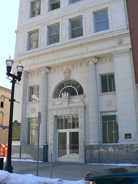 First National Bank and Trust. Flint has several older historical buildings that are preserved.