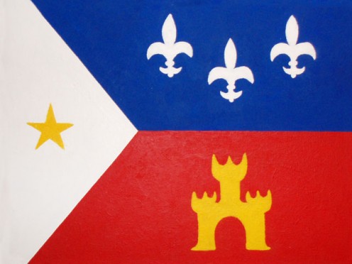 Acadiana Flag