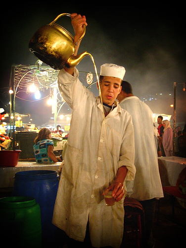 Beyond Starbucks, there's a diverse world of tea and coffee cultures. Morocco has strong traditions in tea culture.