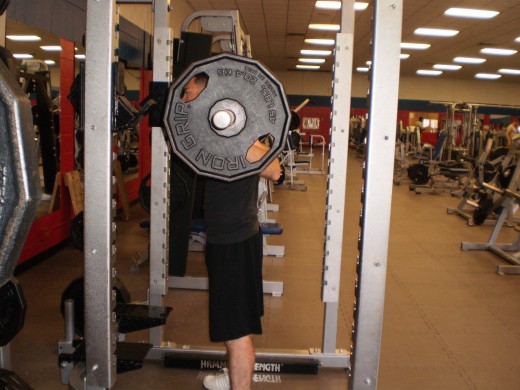 The Squat start position