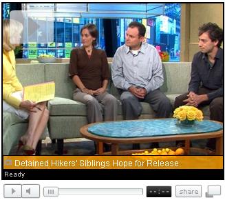 The Families Of The Three American Hikers Sought Leniency From The President of Iran and He May Give It