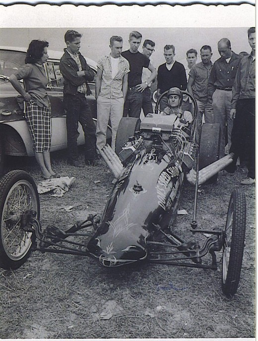 Photo of Don's car, the one without the needle nose front end.