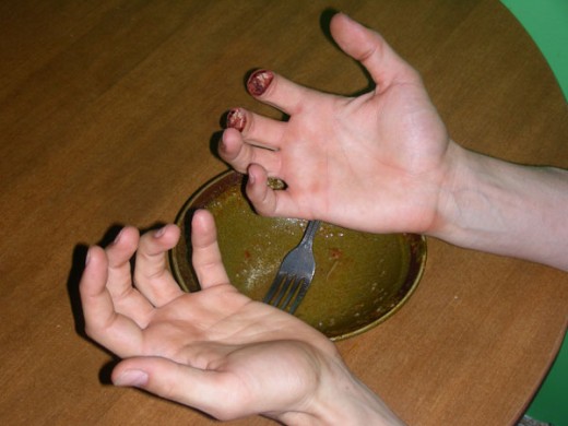 There it is! I ate my fingers again. Now I will have to wait till they grow back :)