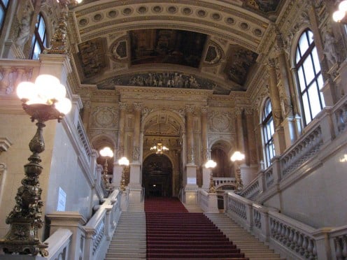 Inside the Burg Theatre