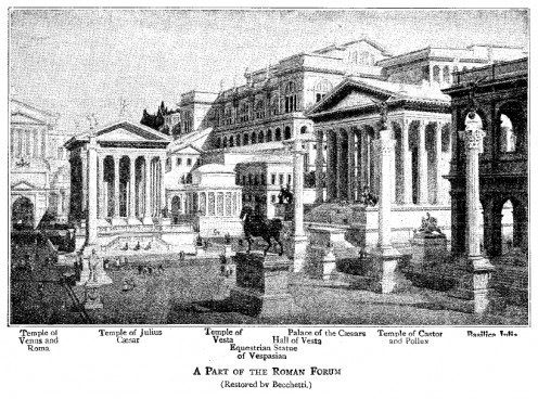 The Roman Forum at its full glory