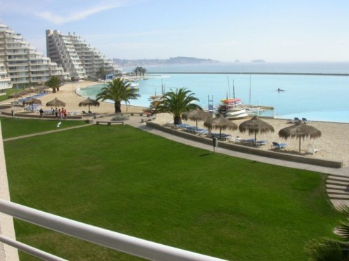San Alfonso del Mar seawater pool - largest swimming pool in the world.