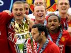 Champions Again 2009 - Vidic, Giggs, Anderson and Rooney celebrate