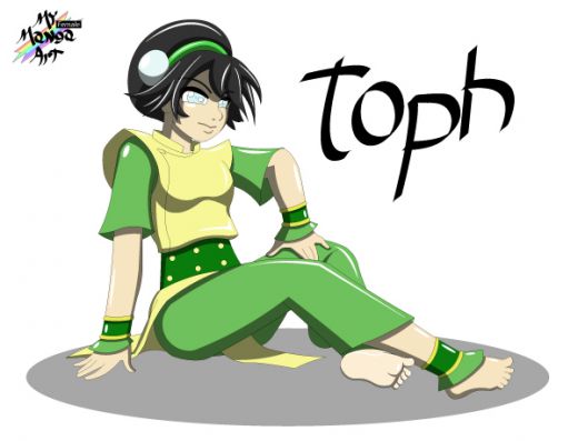 Toph from avatar fan art