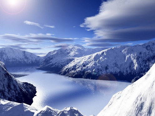 Cool mountain climbing treat...