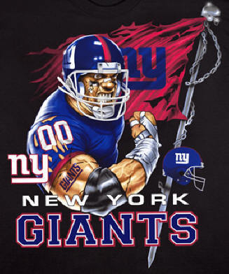 NFL Football Team New York Giants