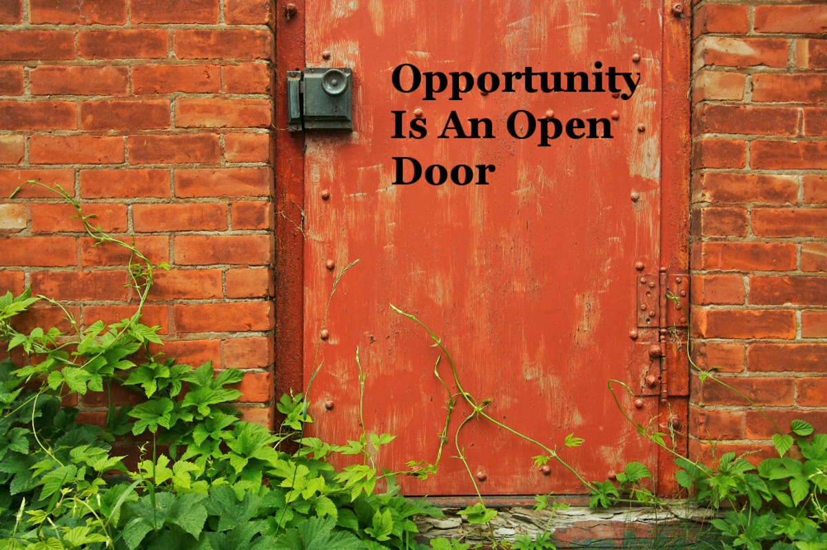The Door Of Opportunity is Open Only if We Knock: Attitude Really Matters
