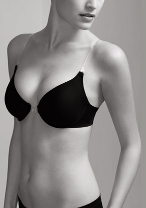 front close demi cup bra by MaidenForm