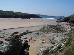 Porth Beach, Newquay, Cornwall